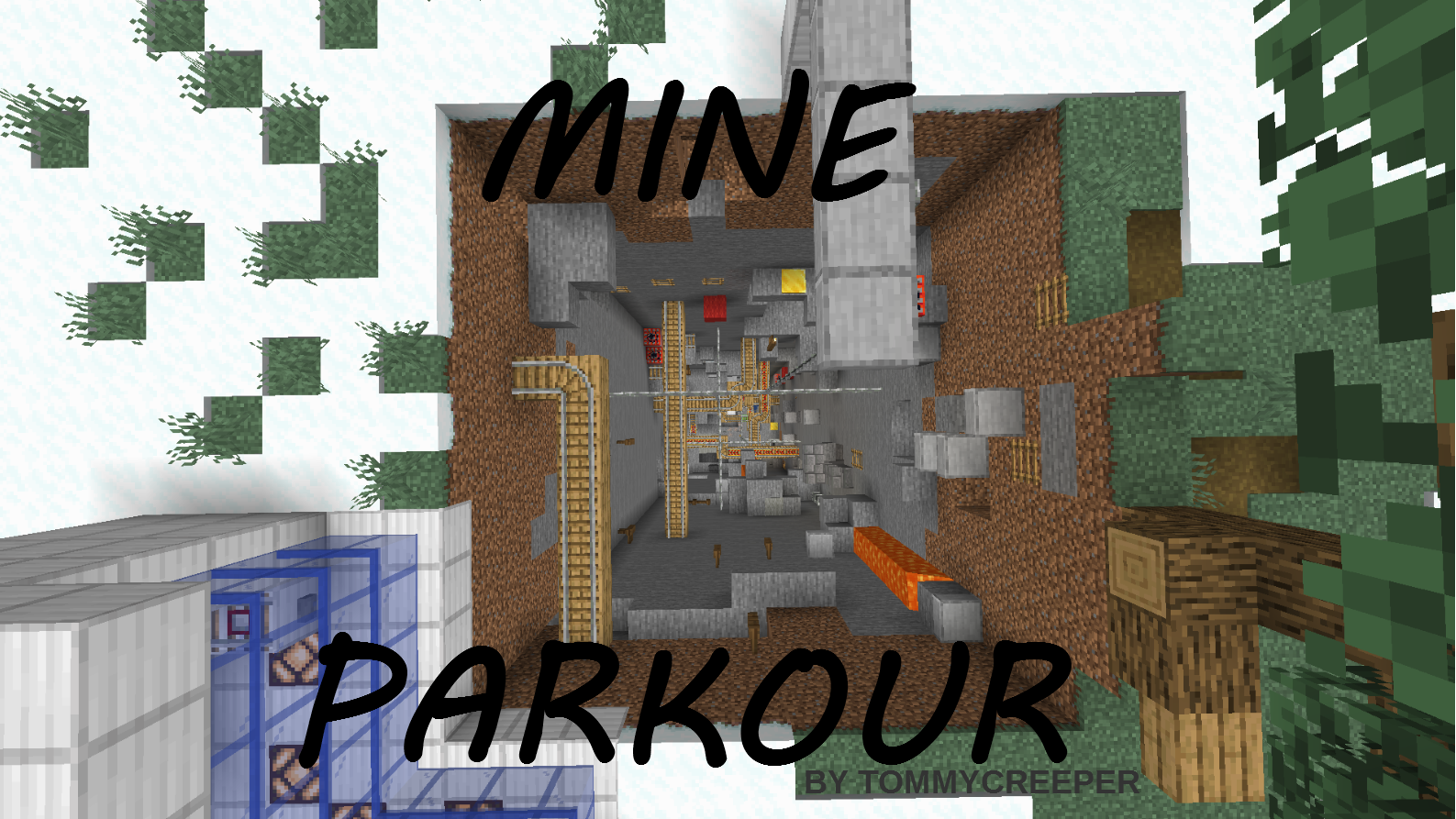 Descarca Mine Parkour pentru Minecraft 1.15.2